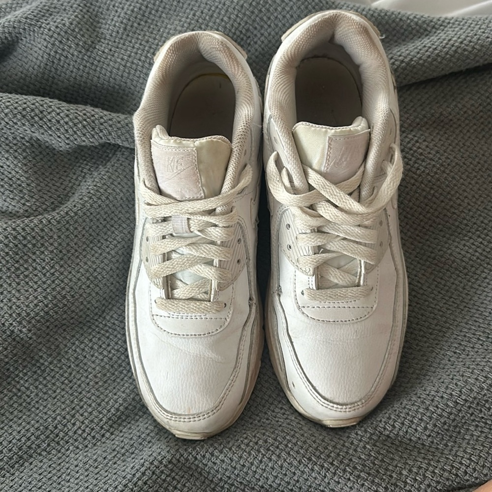well worn nike air maxes